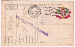 1918-Posta Militare/CONCENTR. SEZIONE E.P./I.R. C.2 (14.4) Manoscritto 20 Ospeda - Marcophilie