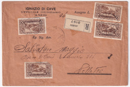 1931-S. ANTONIO 4 C.30 (294 1 Difett.) Su Notificazione Atti Giudiziari Anzio (7 - Marcofilie