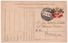 1916-Posta Militare/I^ CORPO ARMATA C.2 (4.08) Su Cartolina Franchigia - Marcofilie