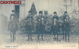 ARMEE BELGE GUIDES A CHEVAL BELGIQUE CAVALIER CAVALERIE MILITAIRE MILITARIA 1900 GUIDE HUSSARD ? HUSSARDS - Regimenten