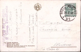 1918-Posta Militare/97 (28.3) Su Cartolina - Marcofilie
