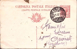 1915-UFFICIO Posta Militare/4 Corpo Arm.ta (21.12) Su Cartolina Postale C.10 - Marcophilie