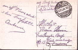 1915-Posta Militare/Uff. I^ Corpo D'Armata C.2 (27.7) Su Cartolina - Marcophilie