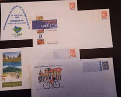 Lot 4 PaP  Championnats De France De Cyclisme Sur Route - 2000 - 2001 - 2005 - Ciclismo