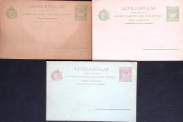 1900circa-Ungheria Cinque Cartoline Postali Differenti - Hongrie