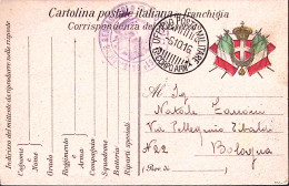 1916-Posta Militare/13^ CORPO ARM C.2 (6.10) Su Cartolina Franchigia - Marcophilie