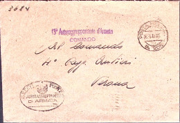 1941-Posta Militare/n. 205 (26.5.43) Su Busta Di Servizio - Marcophilie
