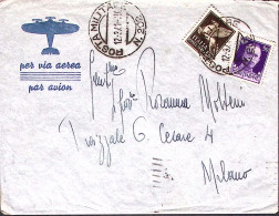 1941-Posta Militare/n. 202 (12.3.41) Su Busta Via Aerea - Marcophilie