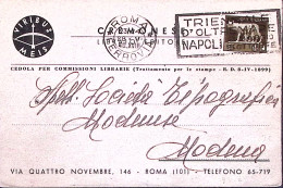 1930-Imperiale. C.5 (243) Isolato Su Cedola Commissione Libraria - Marcofilía