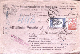 1928-FILIBERTO C.50 E Lire 1,25 Su Busta Servizio Riscossioni Milano (18.12) - Marcofilía