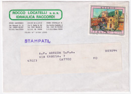 1978-PROPAGANDA TURISTICA 5^ EMISSISSIONE Lire 70 Gubbio (1403) Isolato Su Stamp - 1971-80: Marcofilie