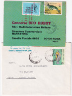 1978-SALVAGUARDIA MARE I Quattro Valori (1406/8) Isolato Su 4 Buste - 1971-80: Poststempel