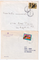 1978-LEGA. DROGA. MICCA E REDDITI (1357+1364/5+1369) Isolato Su 4 Buste - 1971-80: Poststempel