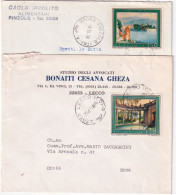 1976-TURISMO 2 Emiss. I Tre Valori (1299/1) Isolati Su 3 Buste - 1971-80: Poststempel