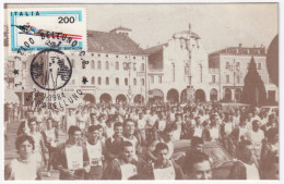 1984-2^ STRABELLUNO/BELLUNO (23.9) Annullo Speciale Su Cartolina - 1981-90: Poststempel