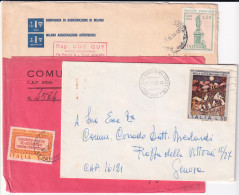 1974-PETRARCA. TOMMASEO. ARIOSTO. VARRONE E VINO (1263+1266+1268/0) Isolati Su 5 - 1971-80: Poststempel