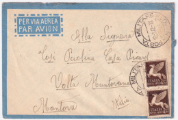 1942-Posta Militare/n. 101 C.2 (18.3) Su Busta Via Aerea - Marcofilía