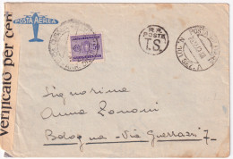 1942-Posta Militare/n. 101 Sez. A C.2 (29.12) Su Busta Non Affrancata E Tassata - Marcofilía