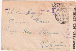 1943-Posta Militare/n. 80 C.2 (21.4) Su Busta - Poststempel