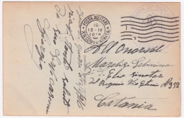 1916-Posta Militare/XII^ CORPO D'ARMATA/I.T. Annullo Meccanico (13.4) Su Cartoli - Marcophilie