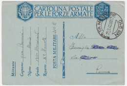 1940-Posta Militare N.ro 210 C.2 (29.9) Su Cartolina Franchigia - Poststempel