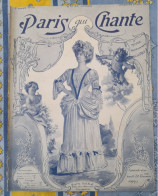 REVUE PARIS QUI CHANTE 1905 N°116 PARTITIONS YVETTE GUILBERT DANS SES CHANSONS POMPADOUR - Partitions Musicales Anciennes