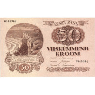 Estonie, 50 Krooni, 1929, KM:65a, SPL - Estonia