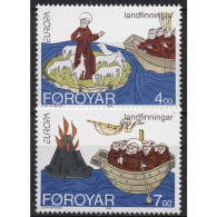 Färöer 1994 Europa CEPT: Entdeckungen Und Erfindungen 260/61 I Postfrisch - Islas Faeroes