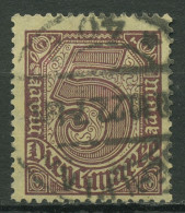 Deutsches Reich Dienstmarken 1920 Ohne Ablösungsziffer, D 33 C Gestemp. Geprüft - Dienstmarken