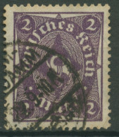 Deutsches Reich 1922/23 Posthorn Einfarbig 224 A Gestempelt Geprüft - Used Stamps