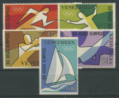 Venezuela 1968 Olympia Sommerspiele Mexiko 1747/51 Postfrisch - Venezuela
