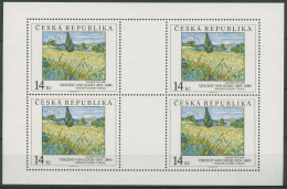 Tschechische Republik 1993 Gemälde V.Gogh Kleinbogen 27 K Postfrisch (C93167) - Blokken & Velletjes