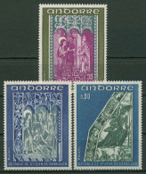 Andorra (frz.) 1972 Fresken 242/44 Postfrisch - Unused Stamps