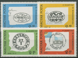 Ungarn 1972 Tag Der Briefmarke Stempel 2760/63 A Postfrisch - Neufs