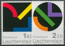 Liechtenstein 2001 Zeitgenössische Kunst Gottfried Honegger 1281/82 Postfrisch - Ungebraucht