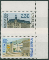 Frankreich 1990 Europa CEPT Postämter Postamt Macon 2770/71 Ecke Postfrisch - Ungebraucht