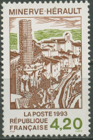 Frankreich 1993 Tourismus Stadtansicht Minerve 2963 Postfrisch - Unused Stamps