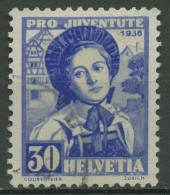 Schweiz 1936 Pro Juventute Frauentrachten (IV) 309 Gestempelt - Usati