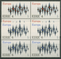 Irland 1972 Europa CEPT Sterne 276/77 4er-Block Postfrisch - Ongebruikt