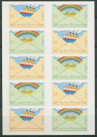 Bund 2011 Grußmarken Folienblatt FB 13 (2848/49) Postfrisch (C18068) - Autres & Non Classés