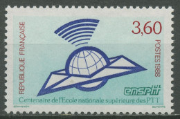 Frankreich 1988 Posthochschule Emblem 2663 Postfrisch - Ongebruikt