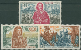 Frankreich 1970 Persönlichkeiten 1726/28 Postfrisch - Neufs