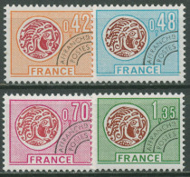 Frankreich 1975 Keltische Münzen 1905/08 Postfrisch Vorausentwertung - Unused Stamps