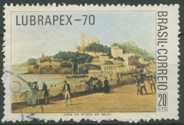 Brasilien 1970 LUBRAPEX Stadtansicht Rio De Janeiro 1270 Gestempelt - Used Stamps