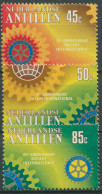 Niederländische Antillen 1980 Rotary Club International 412/14 Postfrisch - Curacao, Netherlands Antilles, Aruba