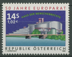 Österreich 1999 Europarat Gebäude Straßburg 2280 Postfrisch - Ongebruikt