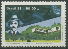 Brasilien 1981 Motorflug Pilot Santos Dumont 1853 Postfrisch - Unused Stamps