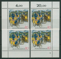 Bund 1987 Tag Der Briefmarke Bahnpost 1337 Alle 4 Ecken Postfrisch (E1611) - Ungebraucht