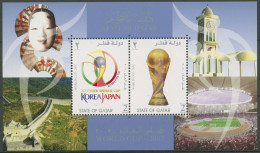 Qatar 2002 Fußball-WM Japan & Südkorea Block 40 Postfrisch (C98196) - Qatar