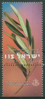 Israel 1998 Gefallenen-Gedenktag Olivenzweig 1461mit Tab Postfrisch - Ungebraucht (mit Tabs)